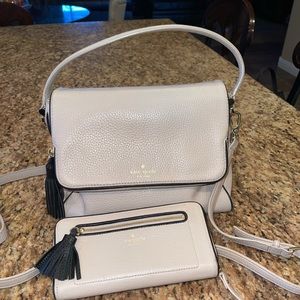Kate Spade crossbody bag & matching wallet!